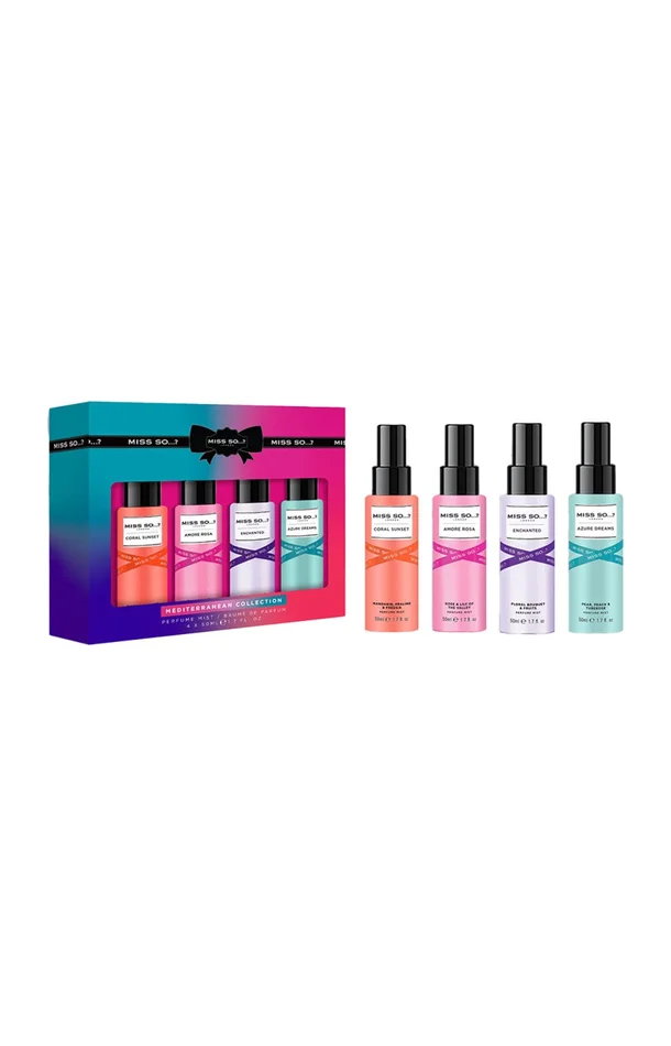 Coffret mini brumes corporelles – Mediterranean – 4 x 50 ml