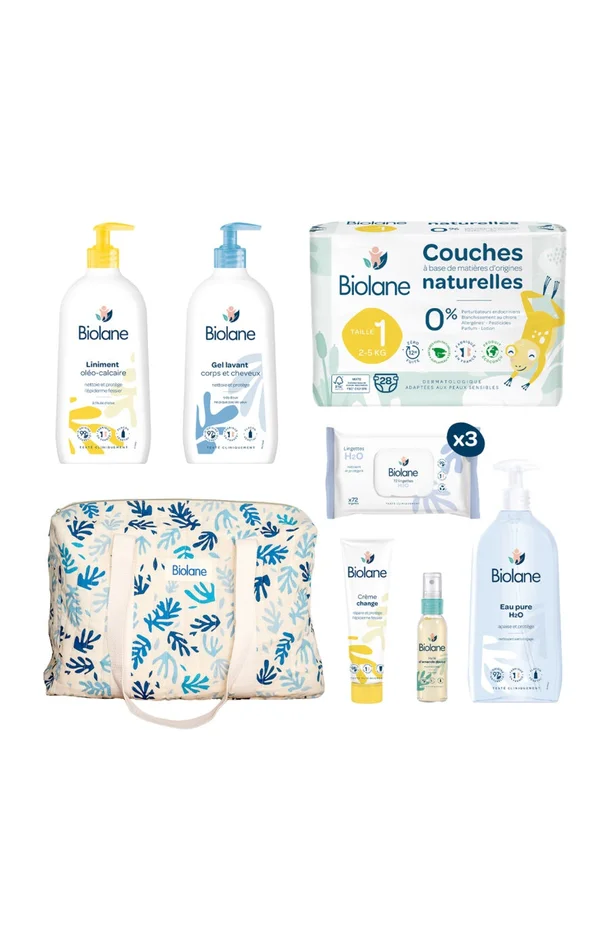 Coffret naissance – Bain & corps – Bébé – 8 produits