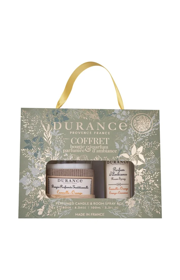 Coffret parfumé de Noël – Cannelle-Orange – 2 produits