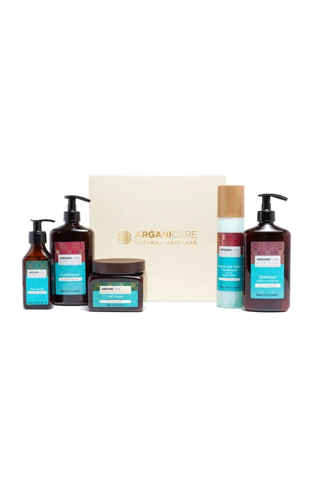 Coffret réparation intensive – Argan – Cheveux secs & abîmés – 5 produits