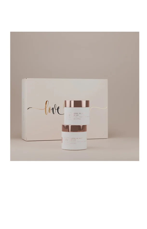 Coffret routine jour et nuit – Exclu Fête des Mères – Or 24K – Visage – 2 produits
