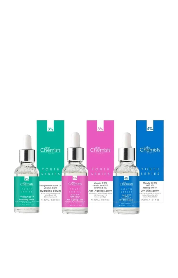 Coffret sérums – Hydratant & anti-âge – Visage – 3 x 30 ml
