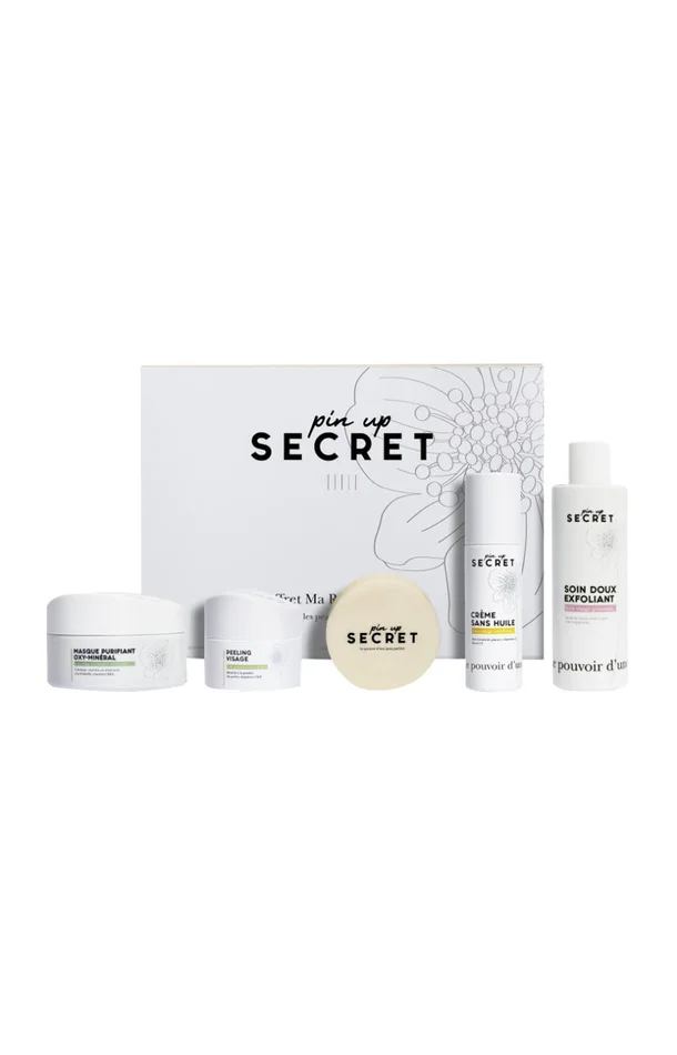 Coffret soins – Ma routine beauté – Peaux déshydratées – 5 produits