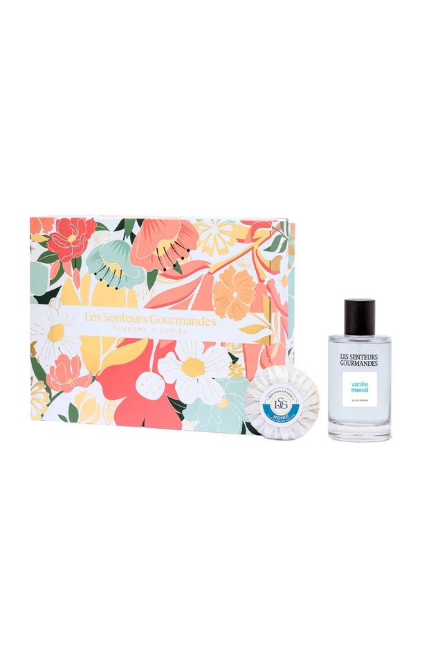Coffret Vanille Monoï Eau de parfum – Floral – Mixte – 2 produits