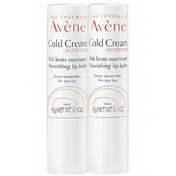 Cold Cream – Stick &agrave; L&egrave;vres Nourrissant Lot 2x 4g