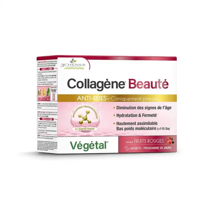 COLLAGENE BEAUTE ANTI RIDES 25 SACHETS 3CHENES