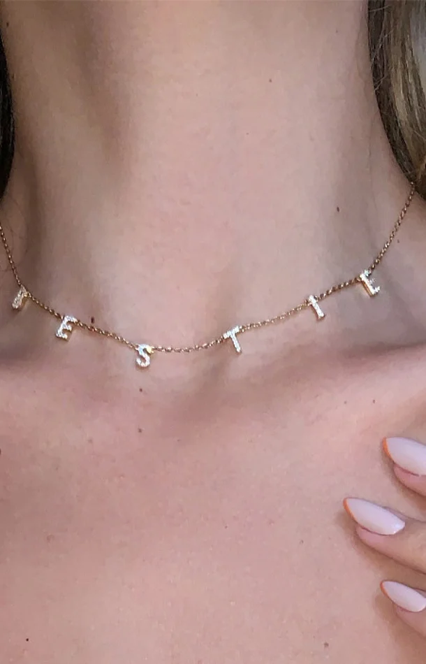 Collier – Bestie – Laiton plaqué argent 10 microns