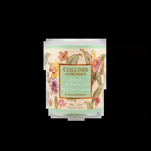 Collines de Provence BOUGIE PARFUMÉE fleur de papillon 180g