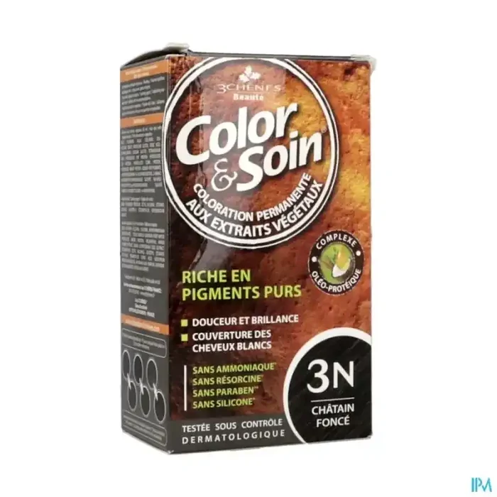 Color soin 3n chatain fonce etui 60ml x2