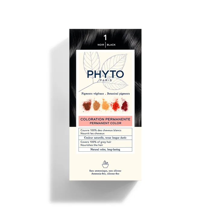 Coloration – 1 Noir – Kit Coloration Permanente