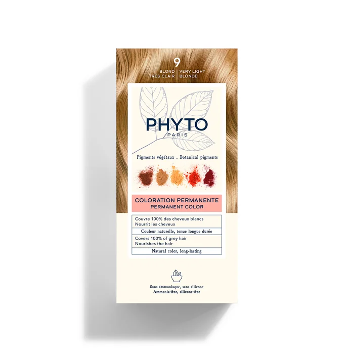 Coloration – 9 Blond Très Clair – Kit Coloration Permanente