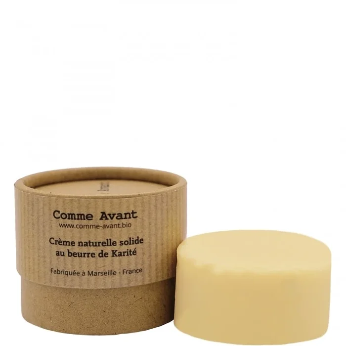 Comme Avant Crème Naturelle Solide Au Beurre de Karité