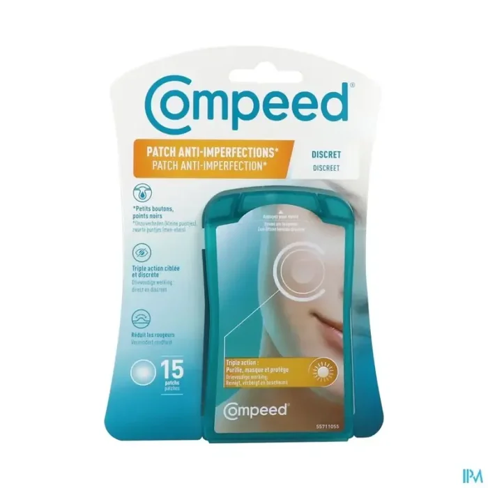 Compeed patch anti-imperfections discret jour 7