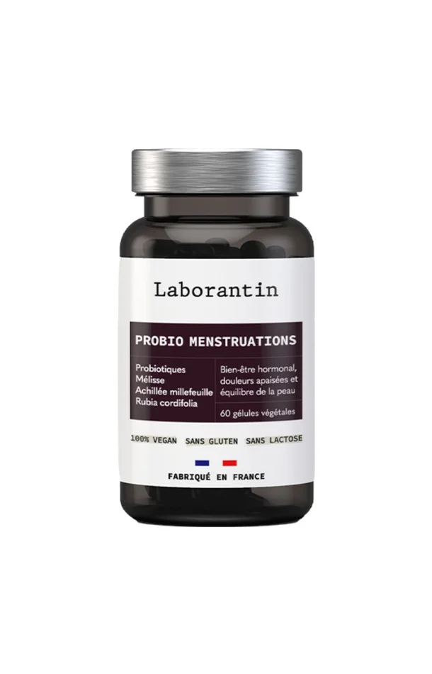 Compléments alimentaires – Probio Menstruations – Confort menstruel – 1 mois