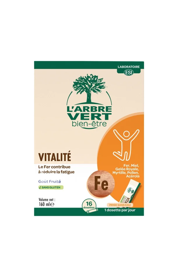 Compléments alimentaires – Vitalité – 16 dosettes