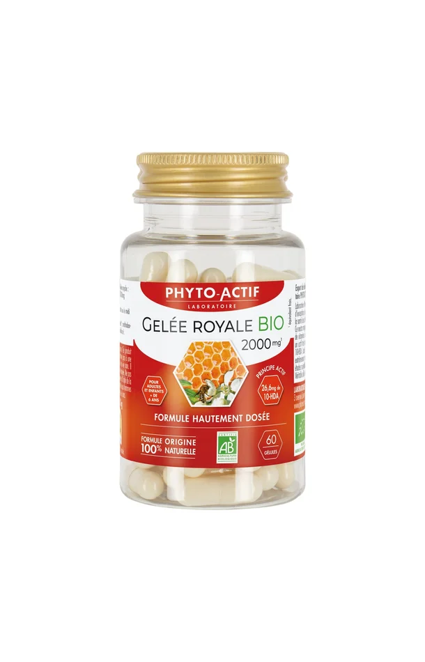 Compléments alimentaires bio – Gelée royale 4000 mg – 20 jours