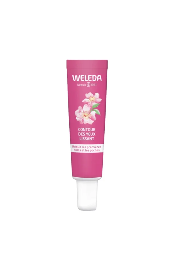 Contour des yeux lissant – Rose musquée & thé blanc