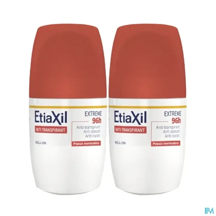 Cooper etiaxil antitranspirant extreme 96h roll on 50ml x2