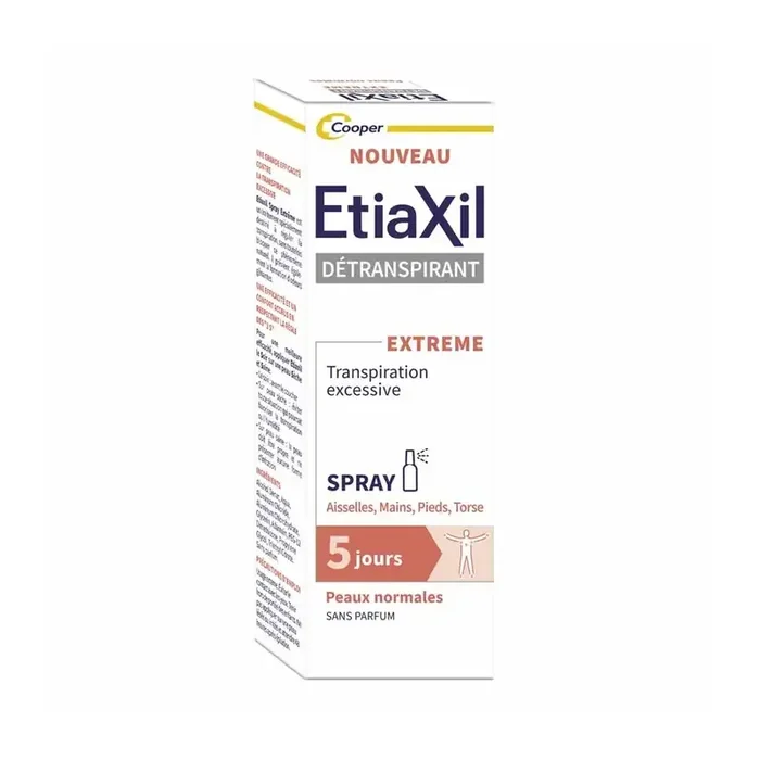 Cooper etiaxil detranspirant aisselles extreme spray 30ml