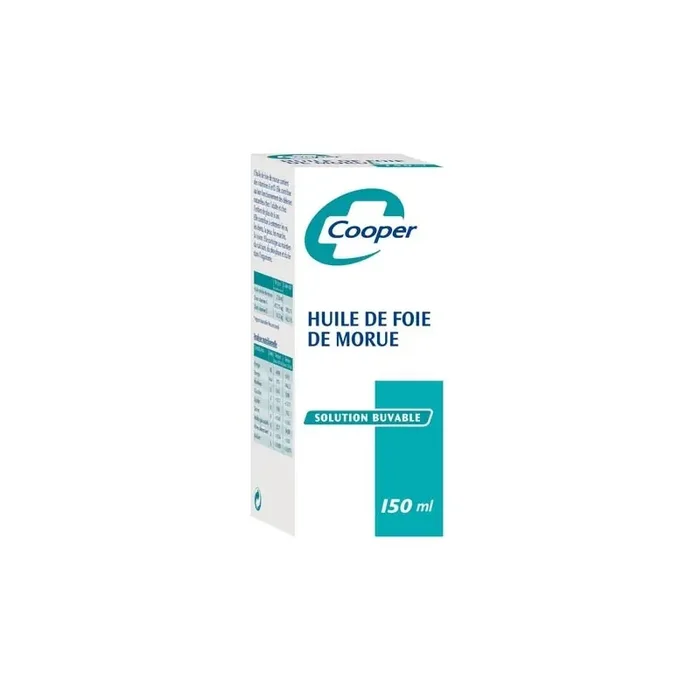 Cooper huile de foie de morue 150ml