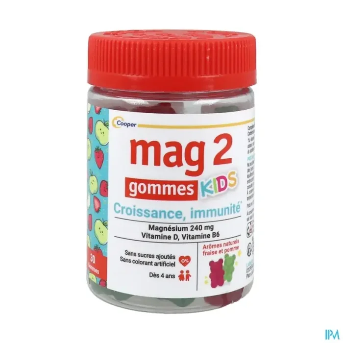 Cooper mag 2 gommes kids x45
