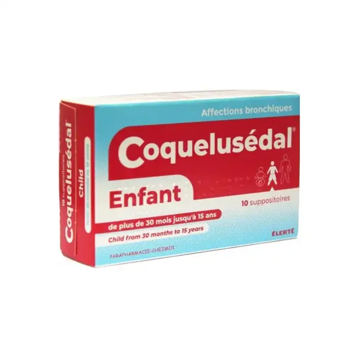 Coquelusedal enfant 10 suppositoires