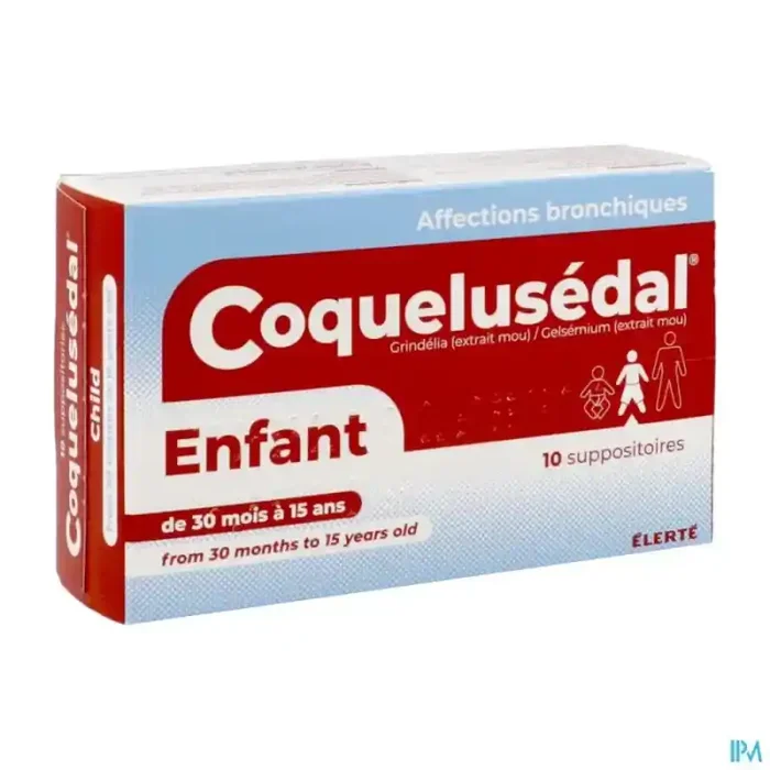 Coquelusedal enfant suppositoire 10