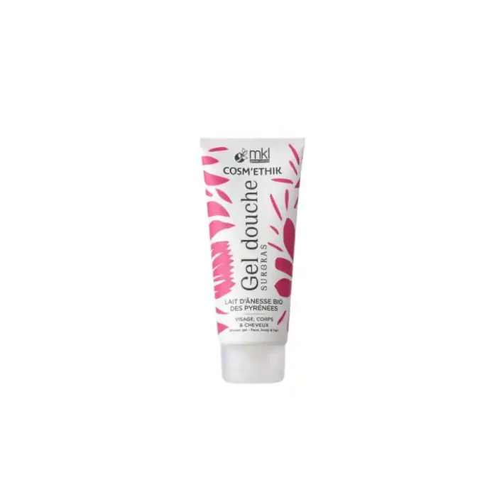 COSM‘ETHIK GEL DOUCHE SURGRAS LAIT D‘ÂNESSE BIO DES PYRÉNÉES 200ML MKL