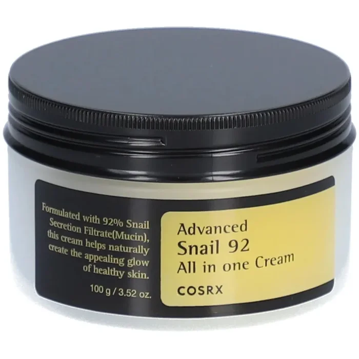 COSRX Advanced Snail 92 – Crème tout-en-un à base de bave d‘escargot