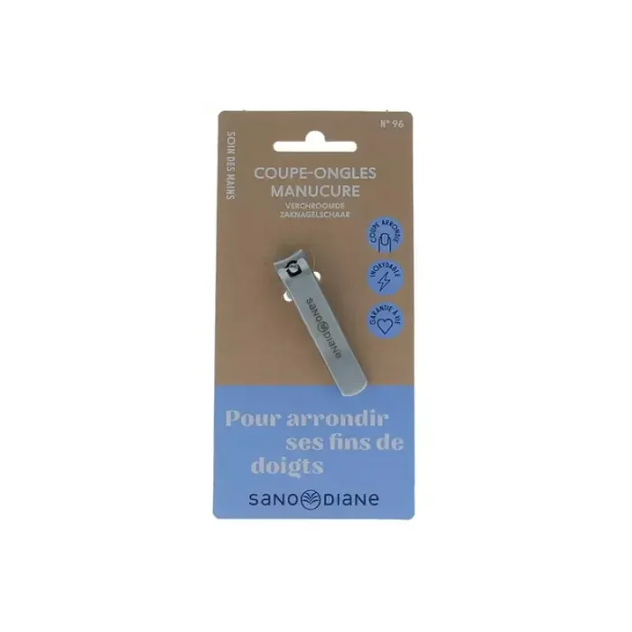 COUPE ONGLES MANUCURE ARGENTÉ SANODIANE