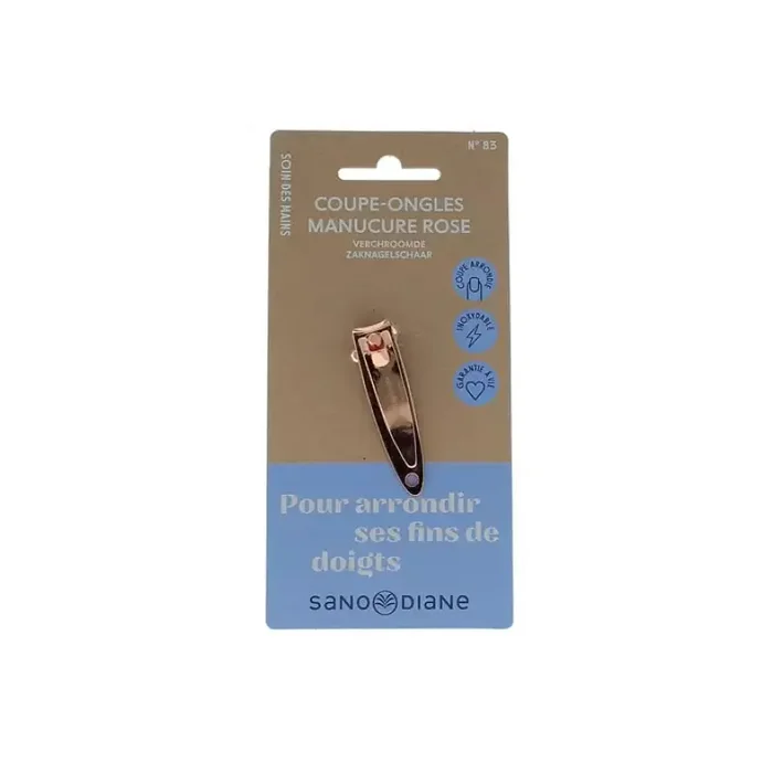 COUPE ONGLES MANUCURE ROSE SANODIANE