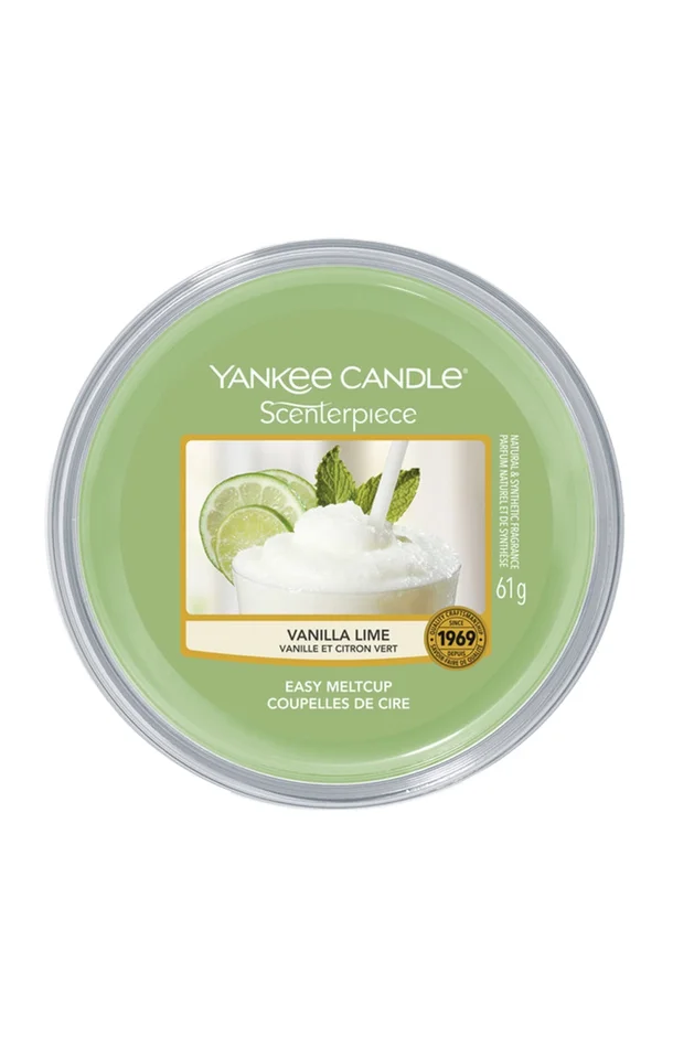 Coupelles de cire – Vanille & citron vert – 61 g