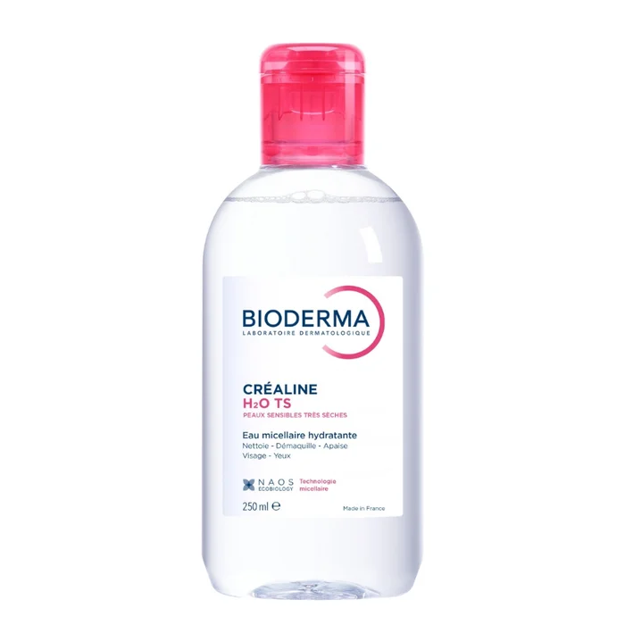 Créaline H2O TS – Eau Micellaire Démaquillante Hydratante – Peaux Sensibles Très Sèches