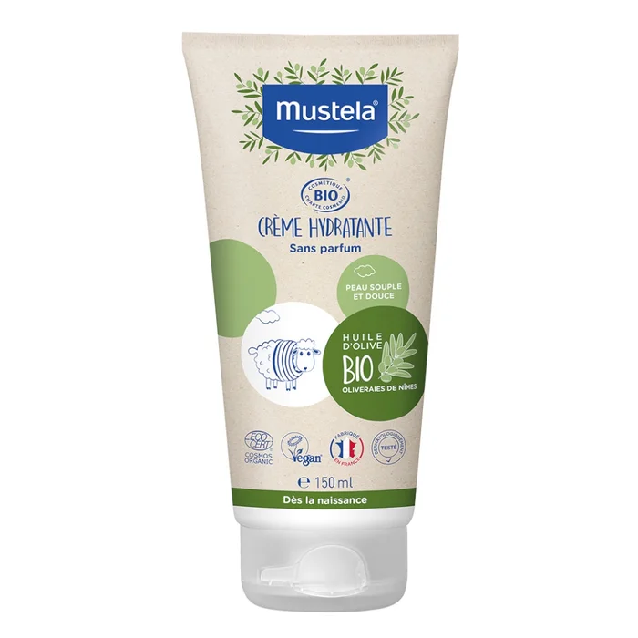 Crème Hydratante Bio – Peau Souple & Douce Sans Parfum