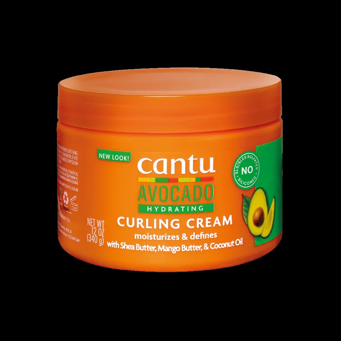 Crème de curling hydratante à l’avocat 12oz