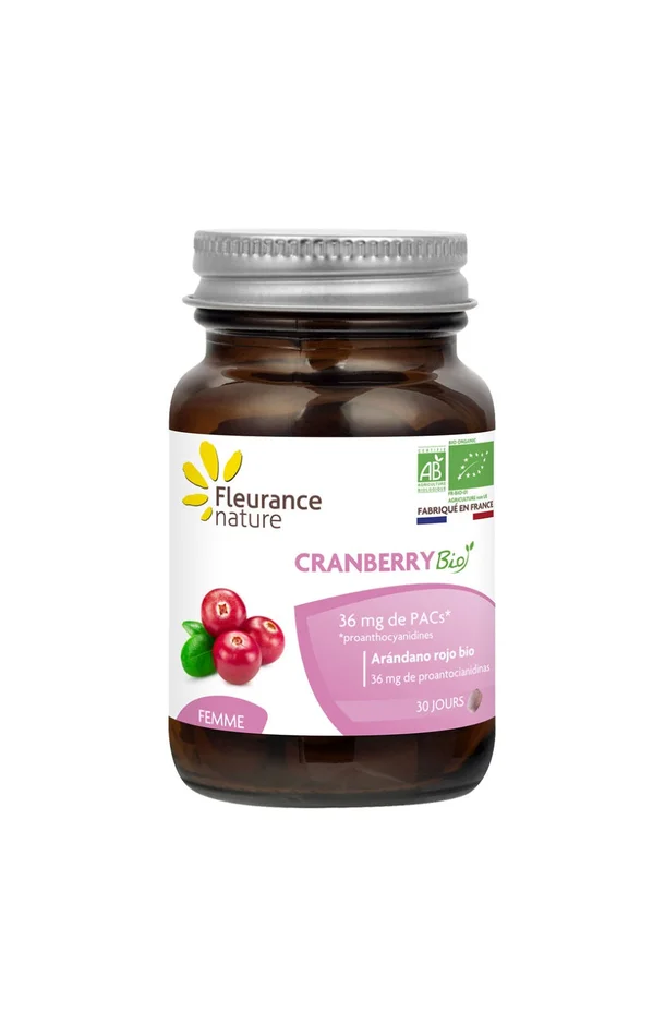 Cranberry bio – Confort urinaire – 1 mois