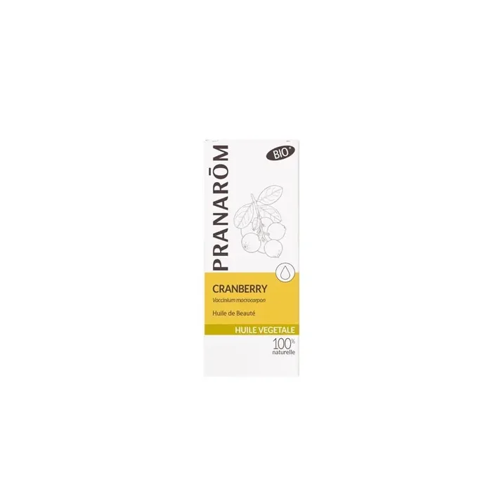 CRANBERRY HUILE VEGETALE BIO 50ML PRANAROM
