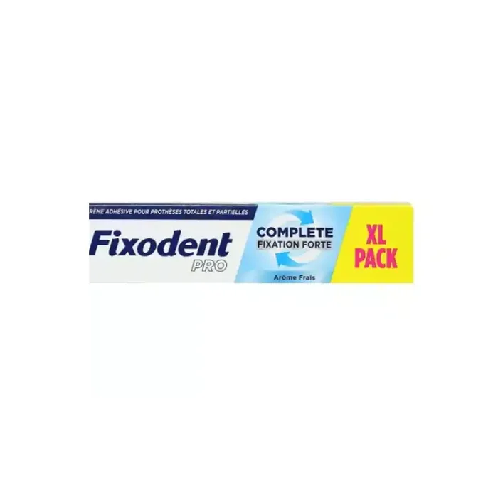 CREME ADHESIVE COMPLETE FRAIS FIXATION FORTE XL PACK 70G FIXODENT PRO PLUS
