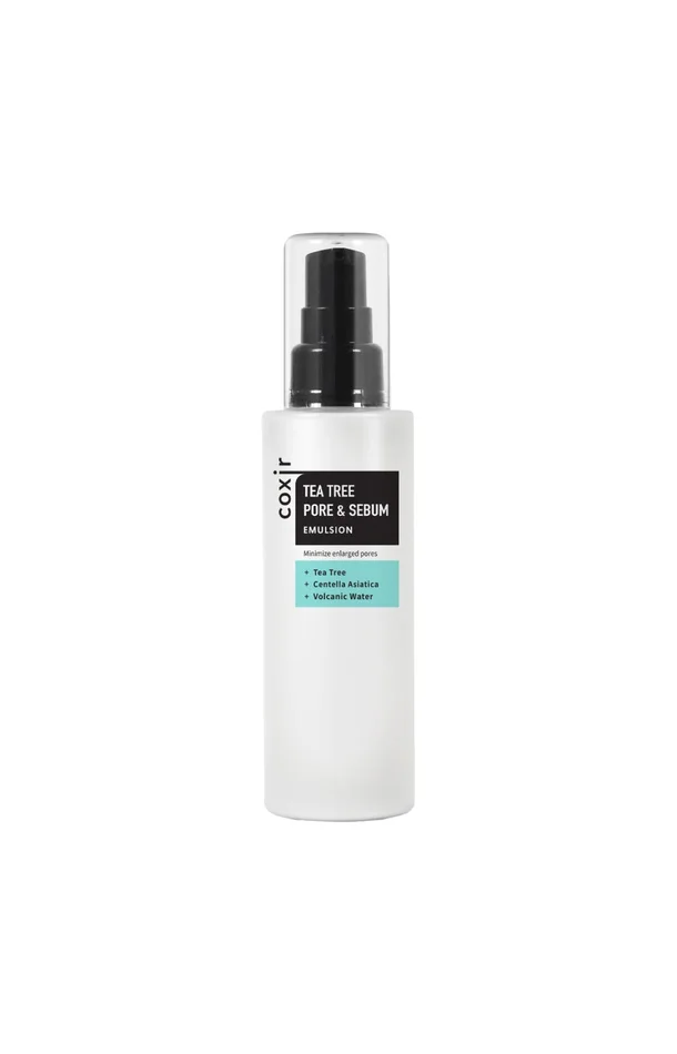 Crème apaisante anti-pores – Arbre à thé & eau volcanique – Peaux mixtes à grasses