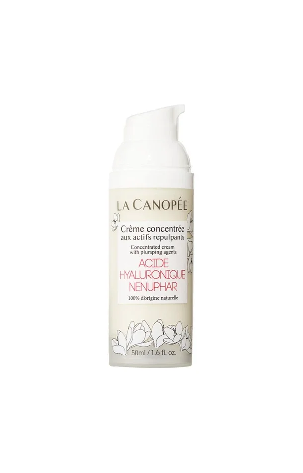 Crème concentrée repulpante – Acide hyaluronique & nénuphar – Visage – 50 ml