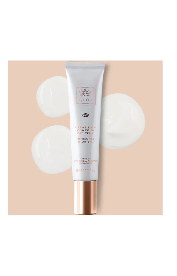 Crème contour des yeux repulpante – Or 24k – 15 ml