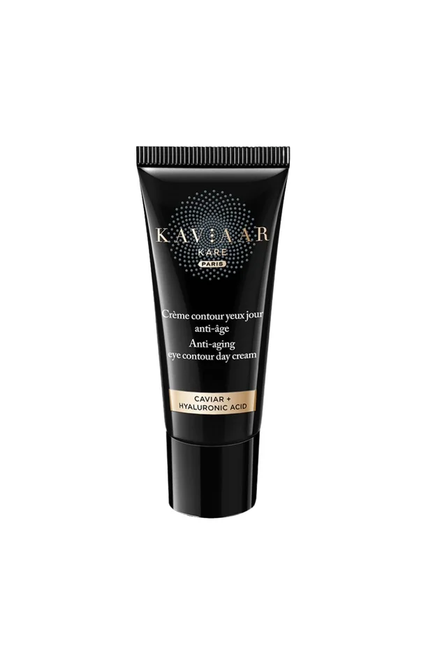 Crème contour yeux jour anti-âge – Caviar & acide hyaluronique – Peaux matures – 15 ml