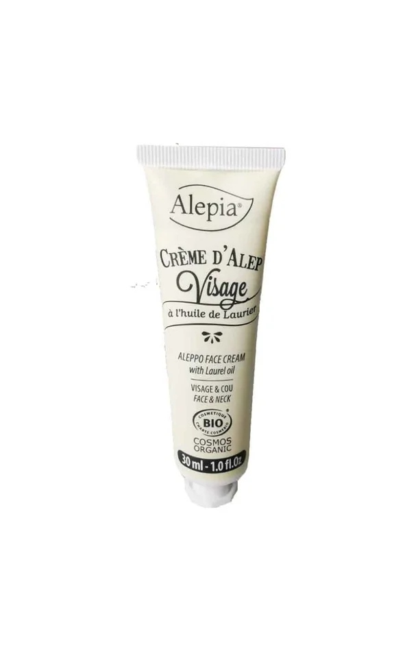 Crème d’Alep bio – Huile de laurier – Visage – 30 ml