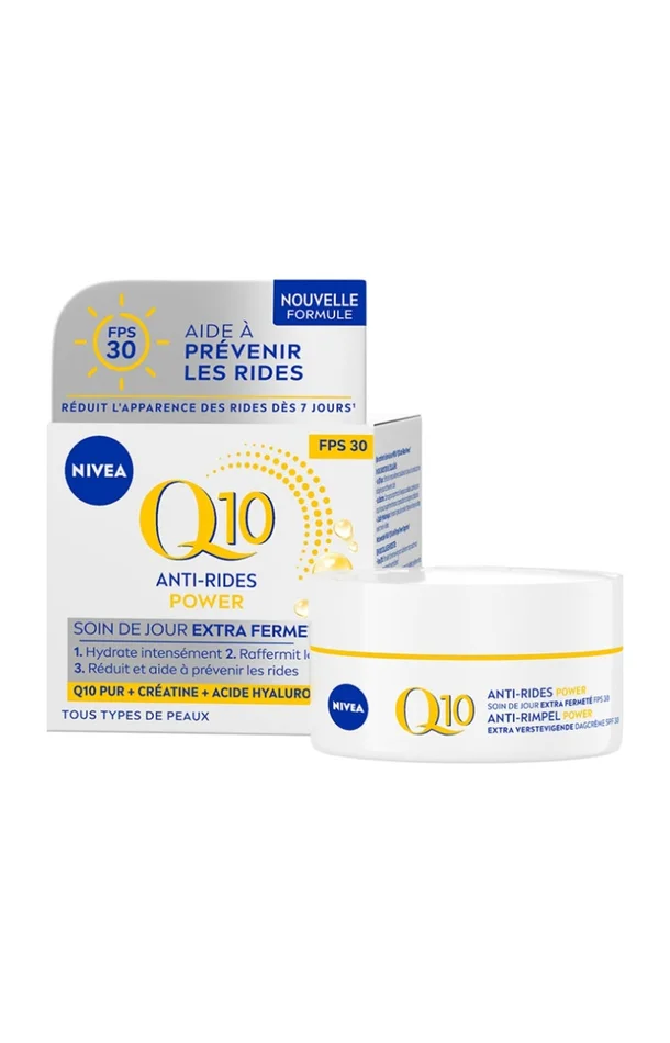 Crème de jour raffermissante SPF30 – Q10 Power – Peaux matures – 50 ml
