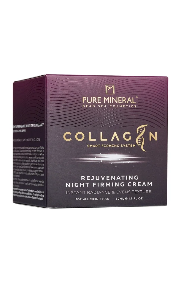 Crème de nuit anti-âge – Collagène – Visage – 50 ml
