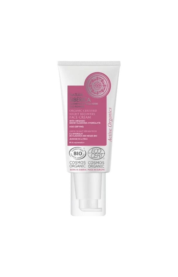 Crème de nuit anti-âge bio – Cladonia des Neiges – Visage