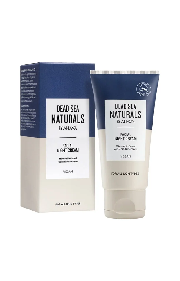 Crème de nuit hydratante – Minéraux de la mer Morte – Visage – 50 ml