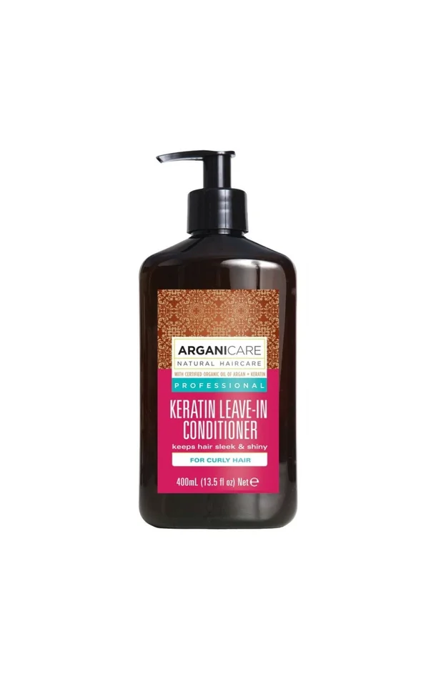Crème de soin sans rinçage à la kératine – Cheveux bouclés – 400 ml