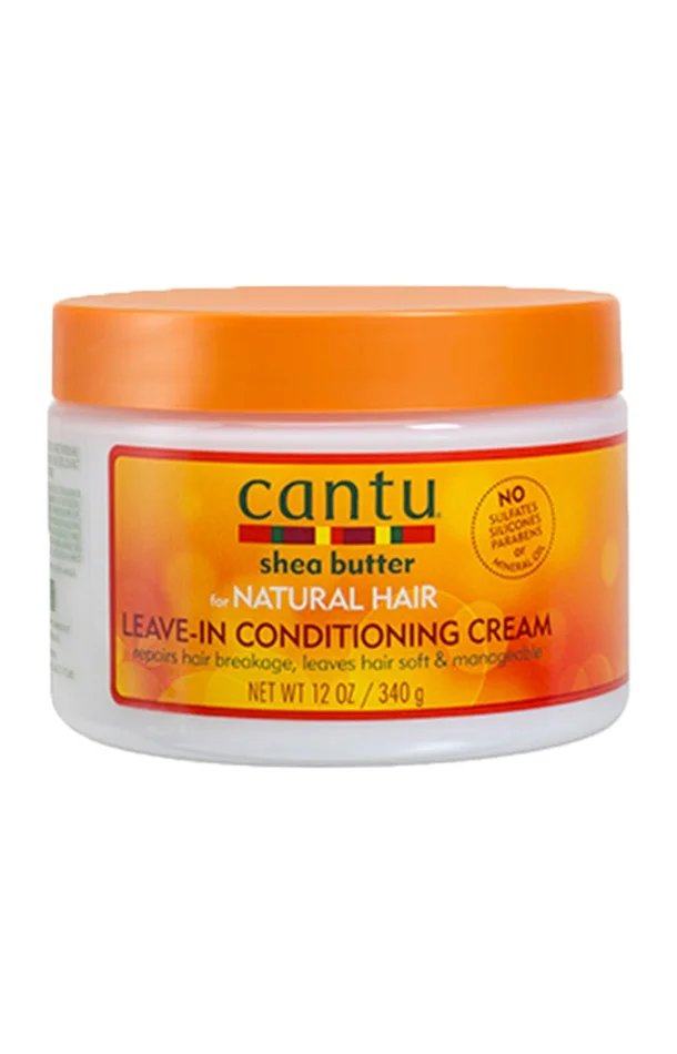 Crème de soin sans rinçage réparatrice – Beurre de karité – Cheveux dévitalisés – 340 g