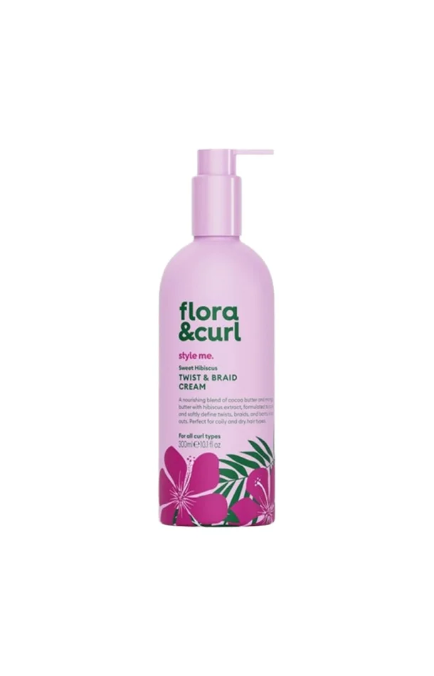 Crème définition boucles sans rinçage – Sweet Hibiscus – Cheveux bouclés – 300 ml